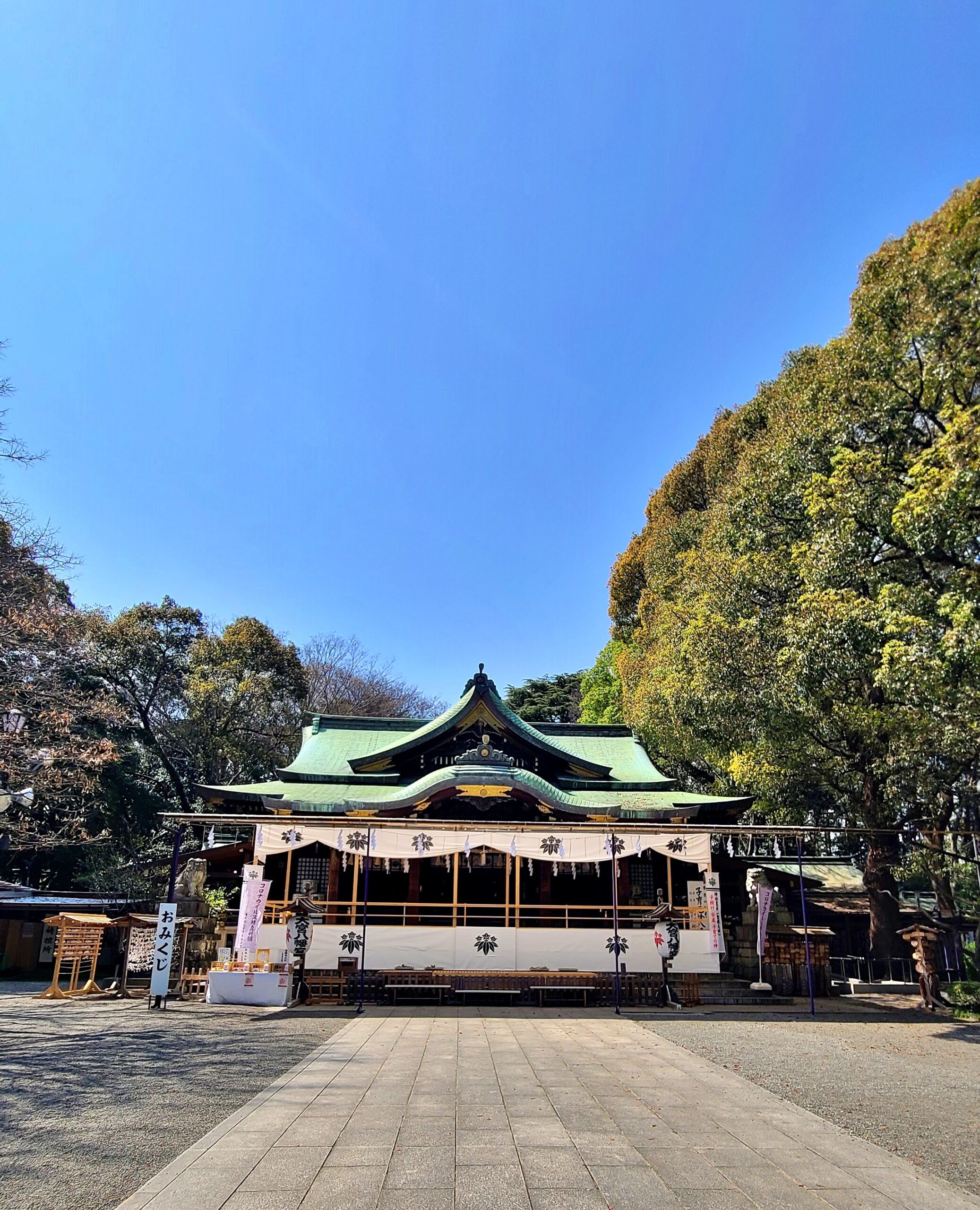 大宮八幡宮の拝殿