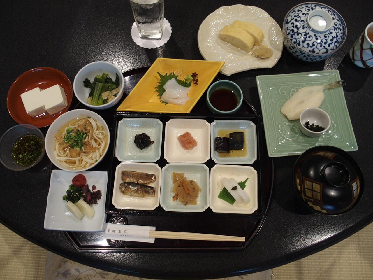 湯田温泉の松田屋ホテルの食事