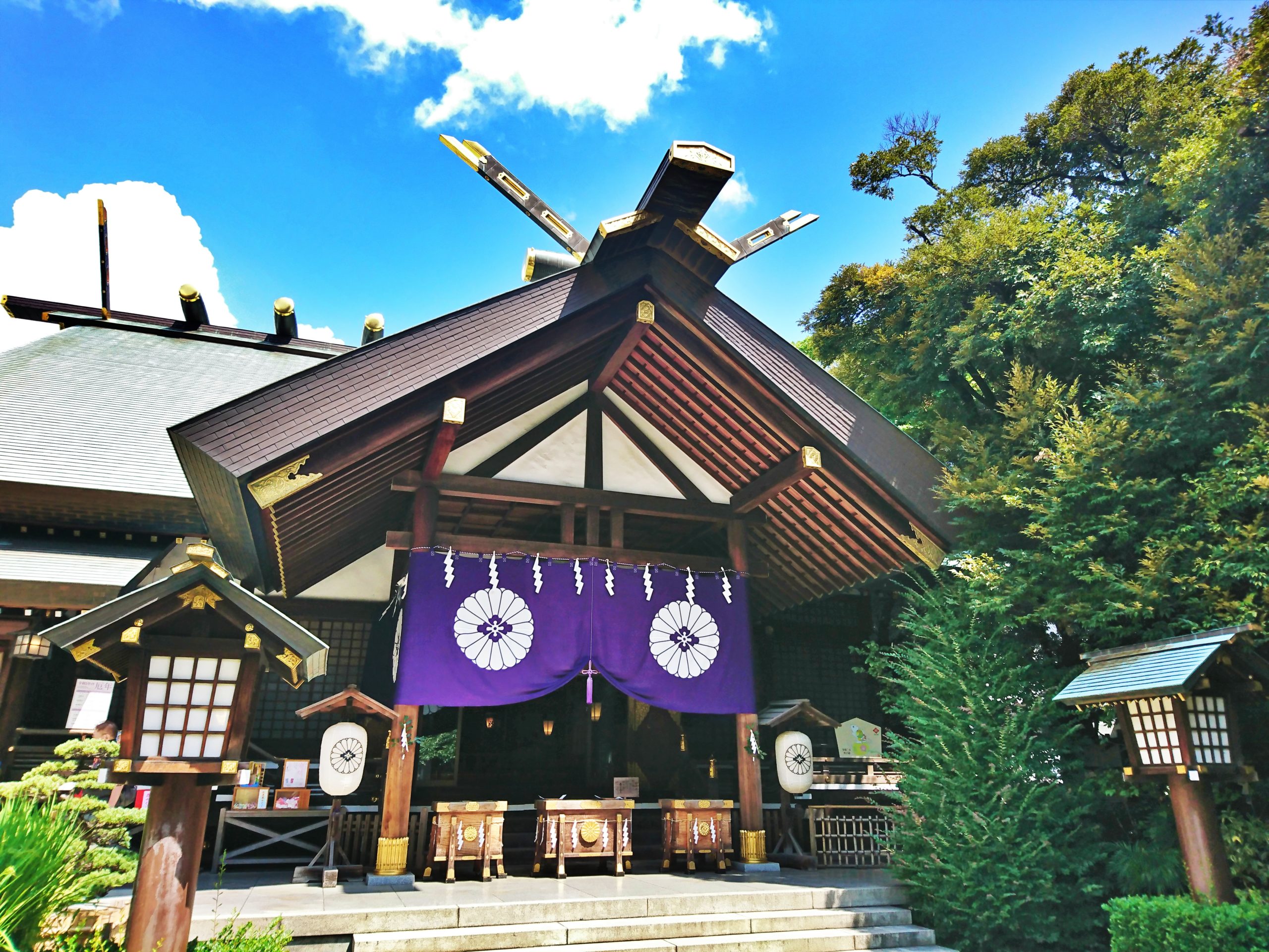 東京大神宮の拝殿