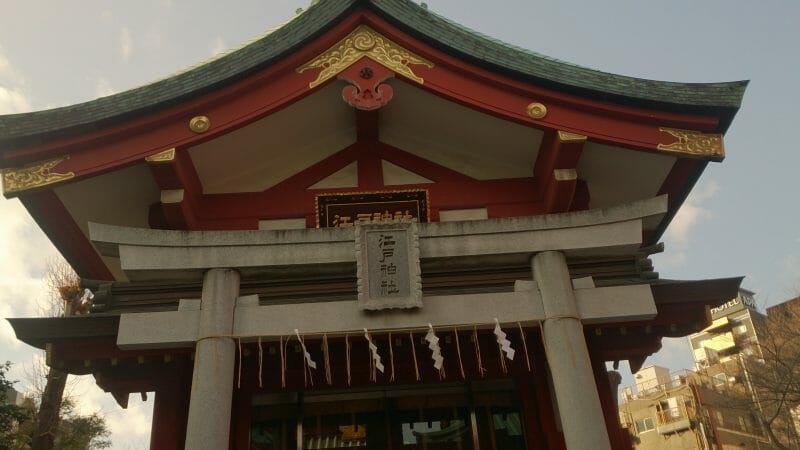 神田明神の境内にある江戸神社