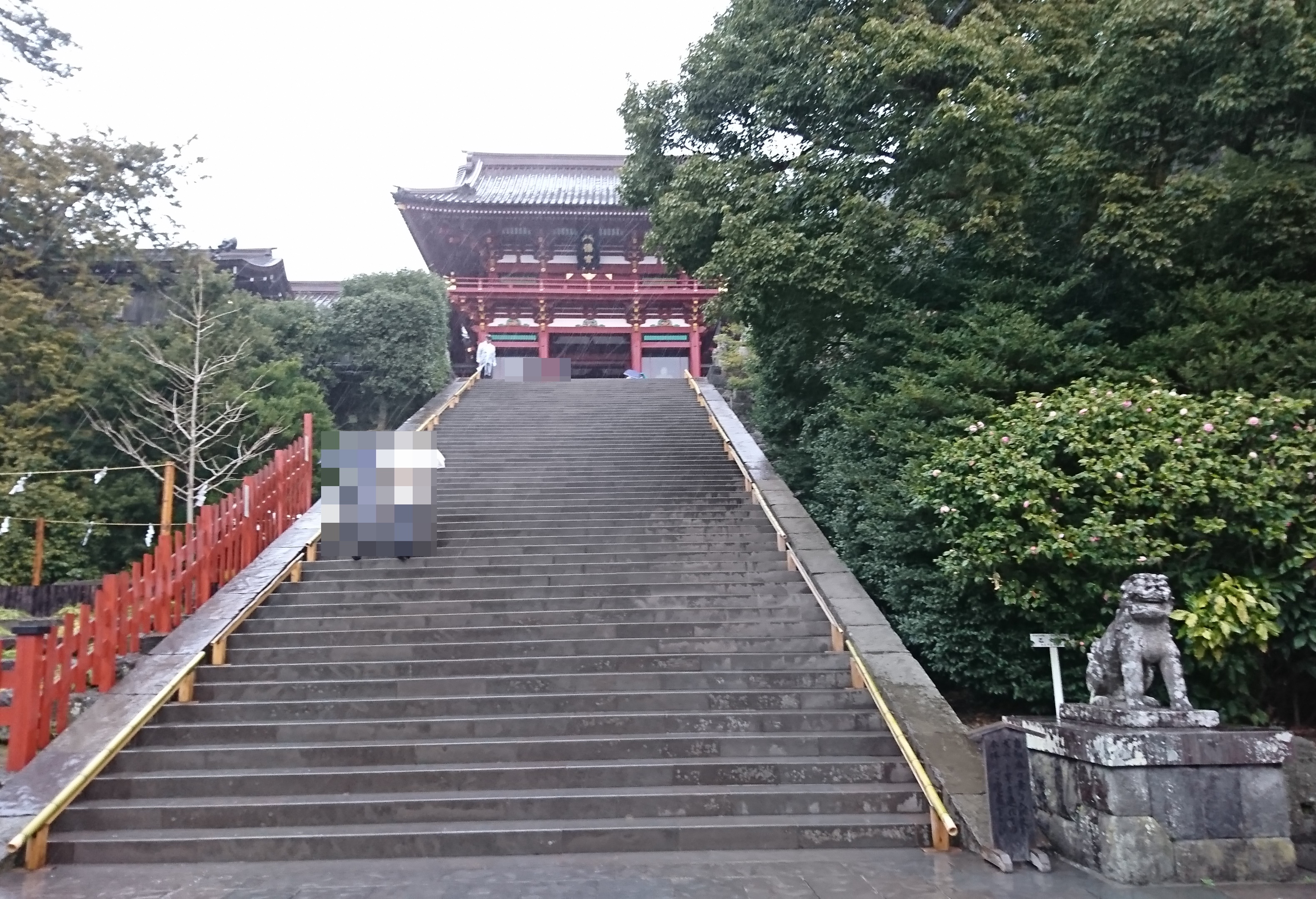 鶴岡八幡宮の石段