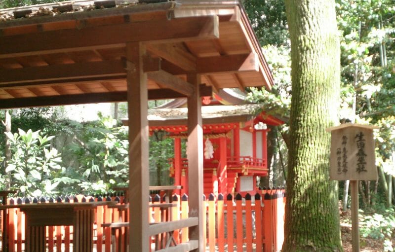 神戸三宮にある生田神社で安産・子授けのご利益がある生田森坐社