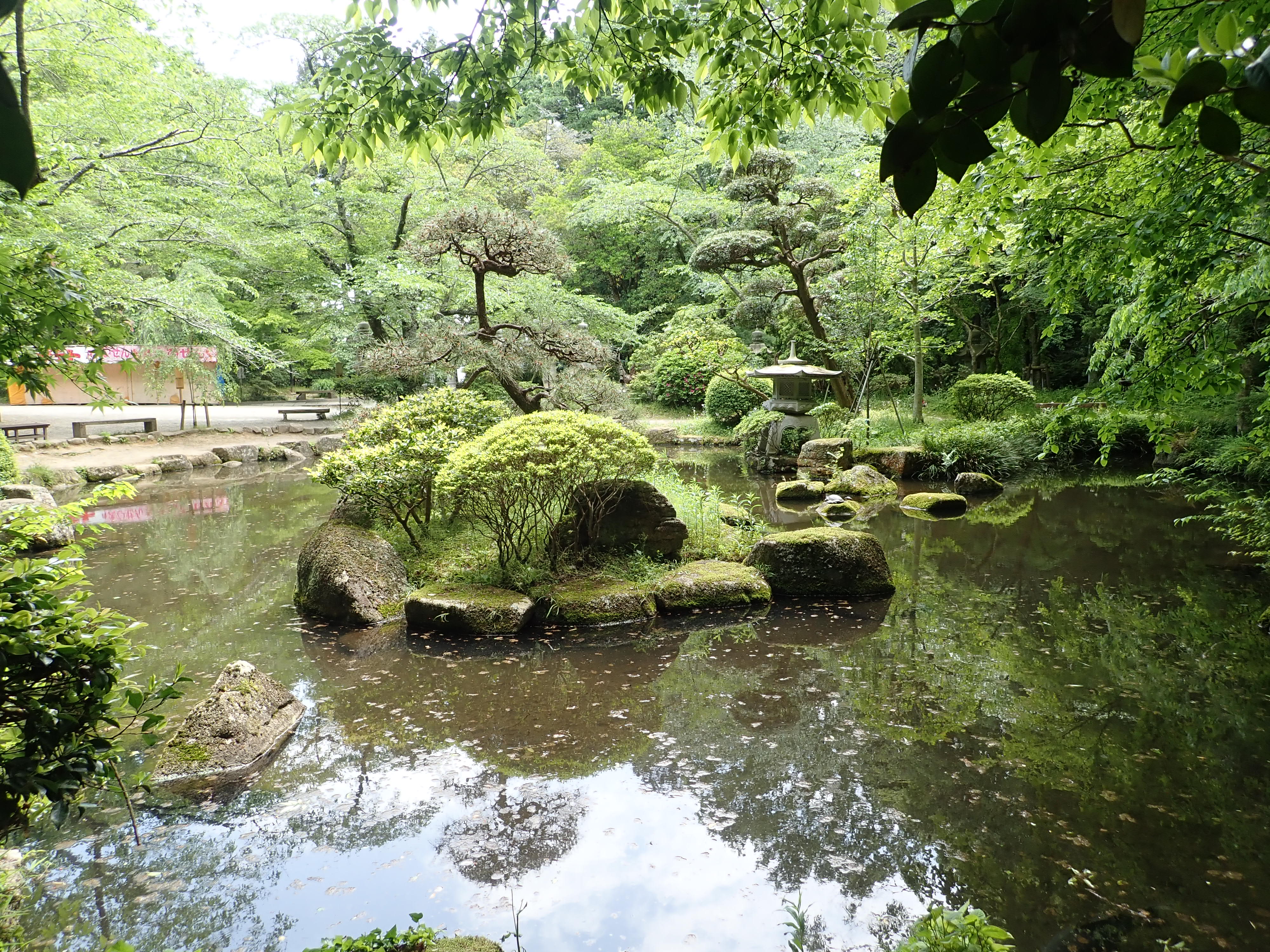 香取神宮の神池