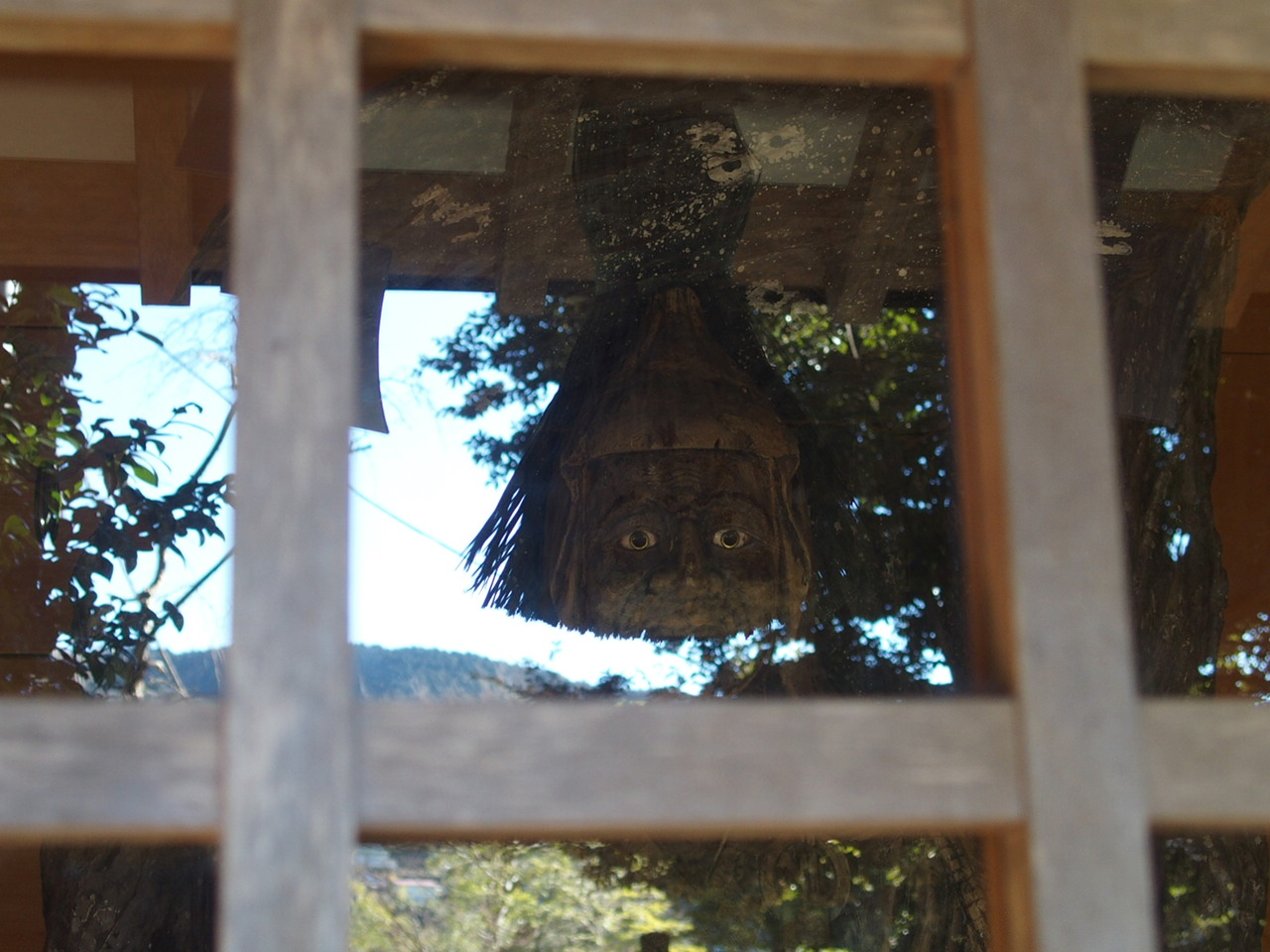 伊豆山神社の参道にある役小角