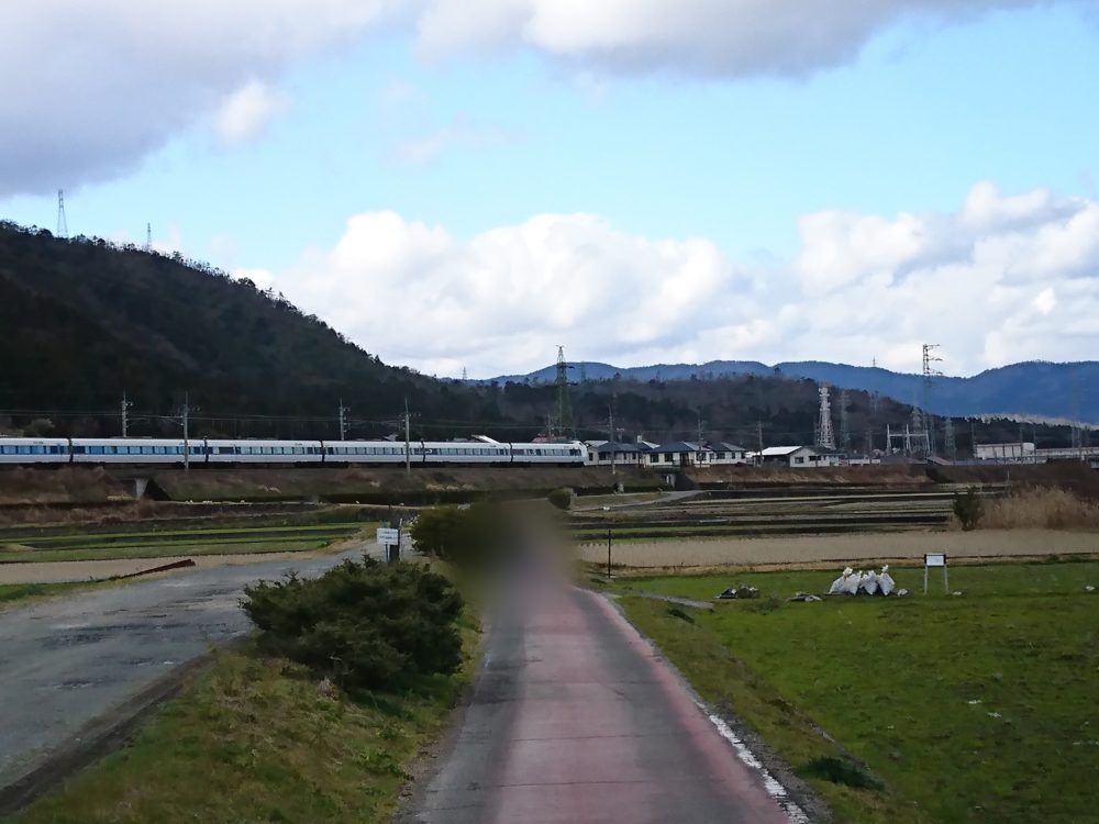 白鬚神社への道のり