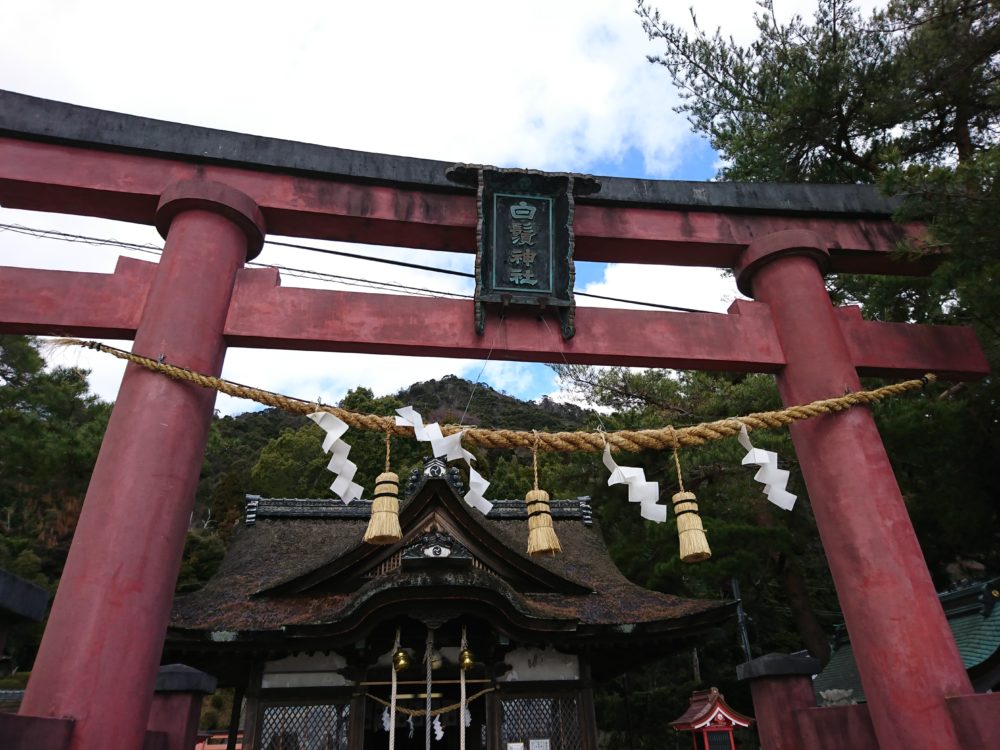 白鬚神社の鳥居