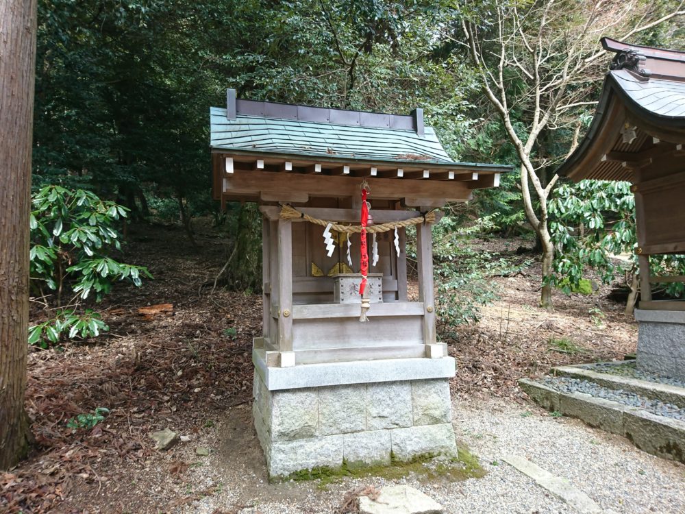 白鬚神社の上の宮