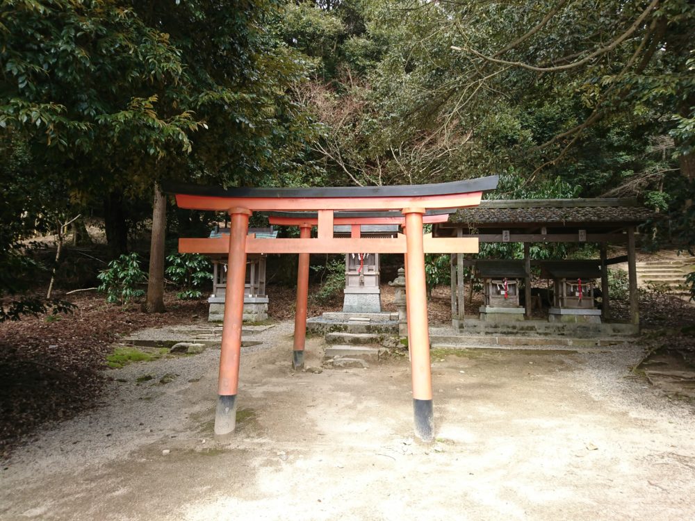 白鬚神社の上の宮