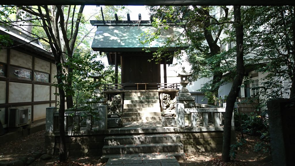 川越氷川神社にある護国神社