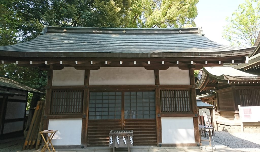 川越氷川神社のある八坂神社