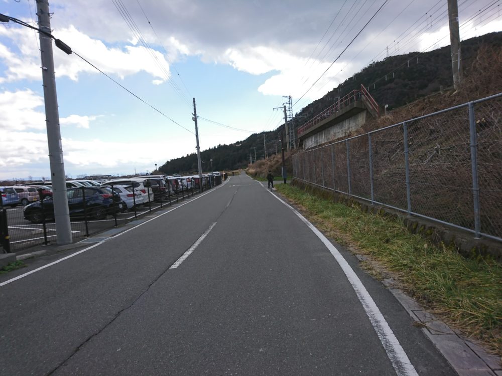 白鬚神社への道のり