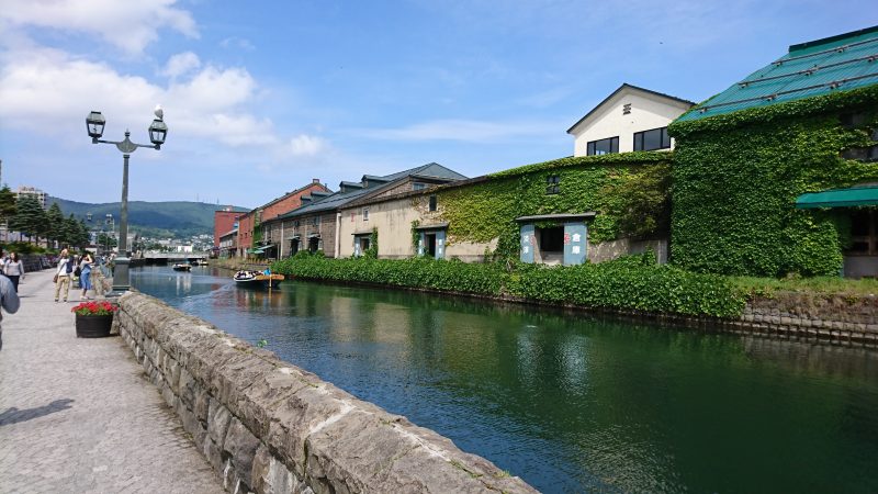 小樽の観光スポット小樽運河
