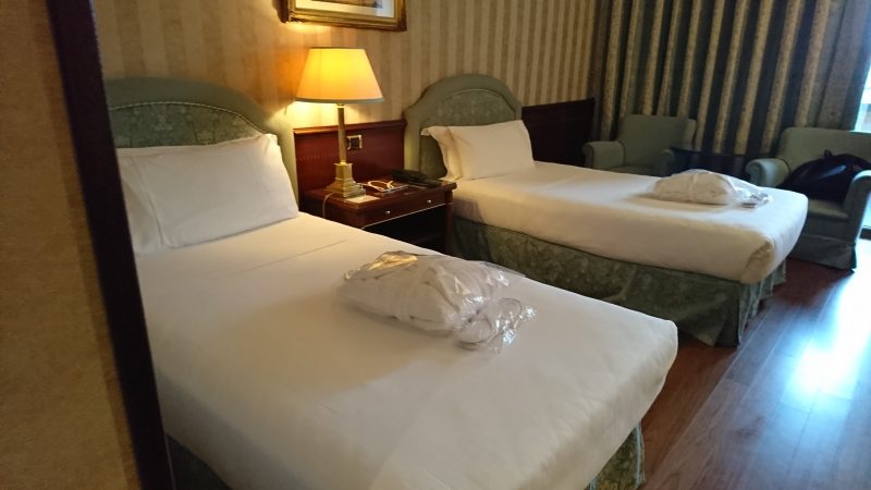 イタリアのボローニャで泊まったバスタブ付きのホテルRoyalCarlton