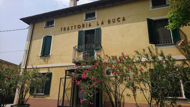 イタリアジベッロでクラッテロを食べたTrattoria La Buca