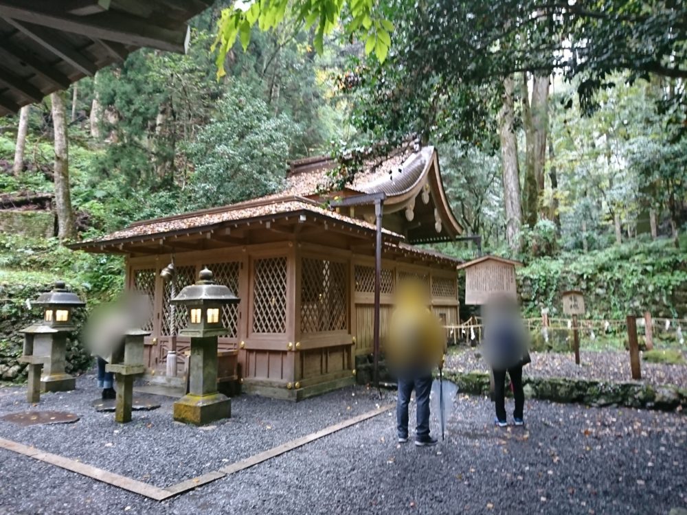 貴船神社の奥宮のご本殿