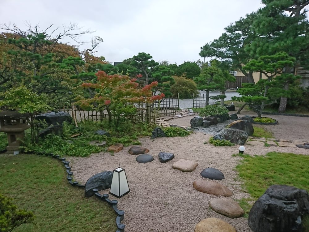 ポイントバケーション皆生の日本庭園