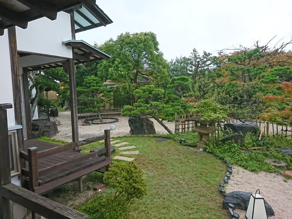 ポイントバケーション皆生の日本庭園