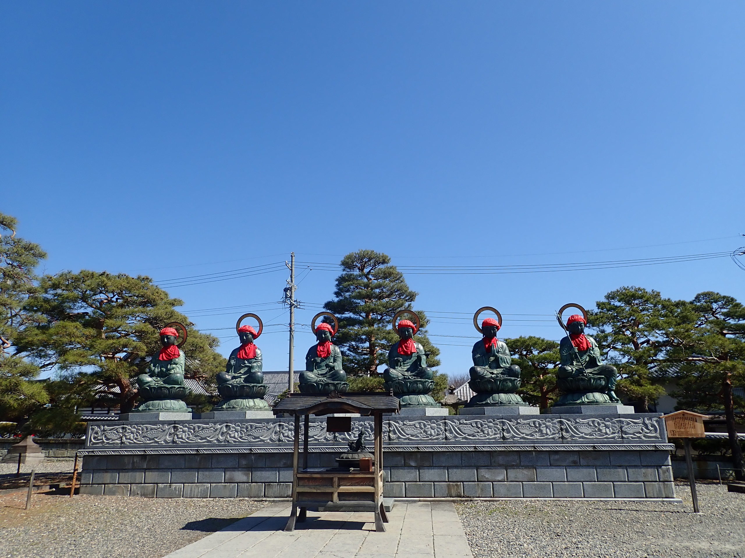 善光寺の六地蔵