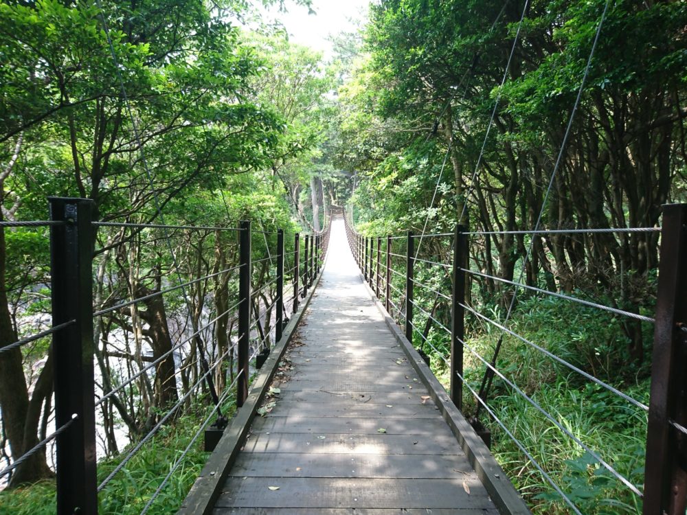 橋立のつり橋