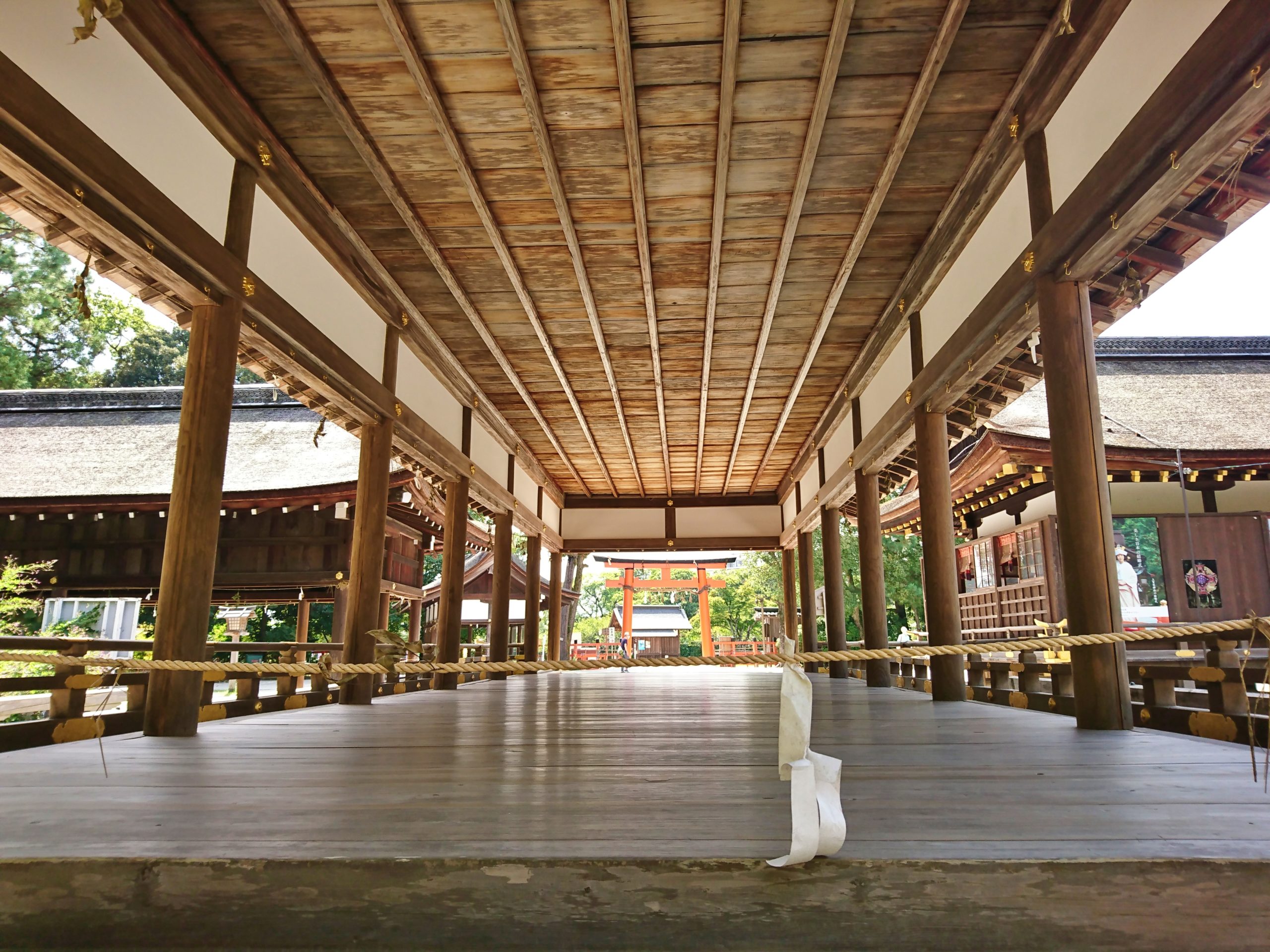 上賀茂神社の細殿