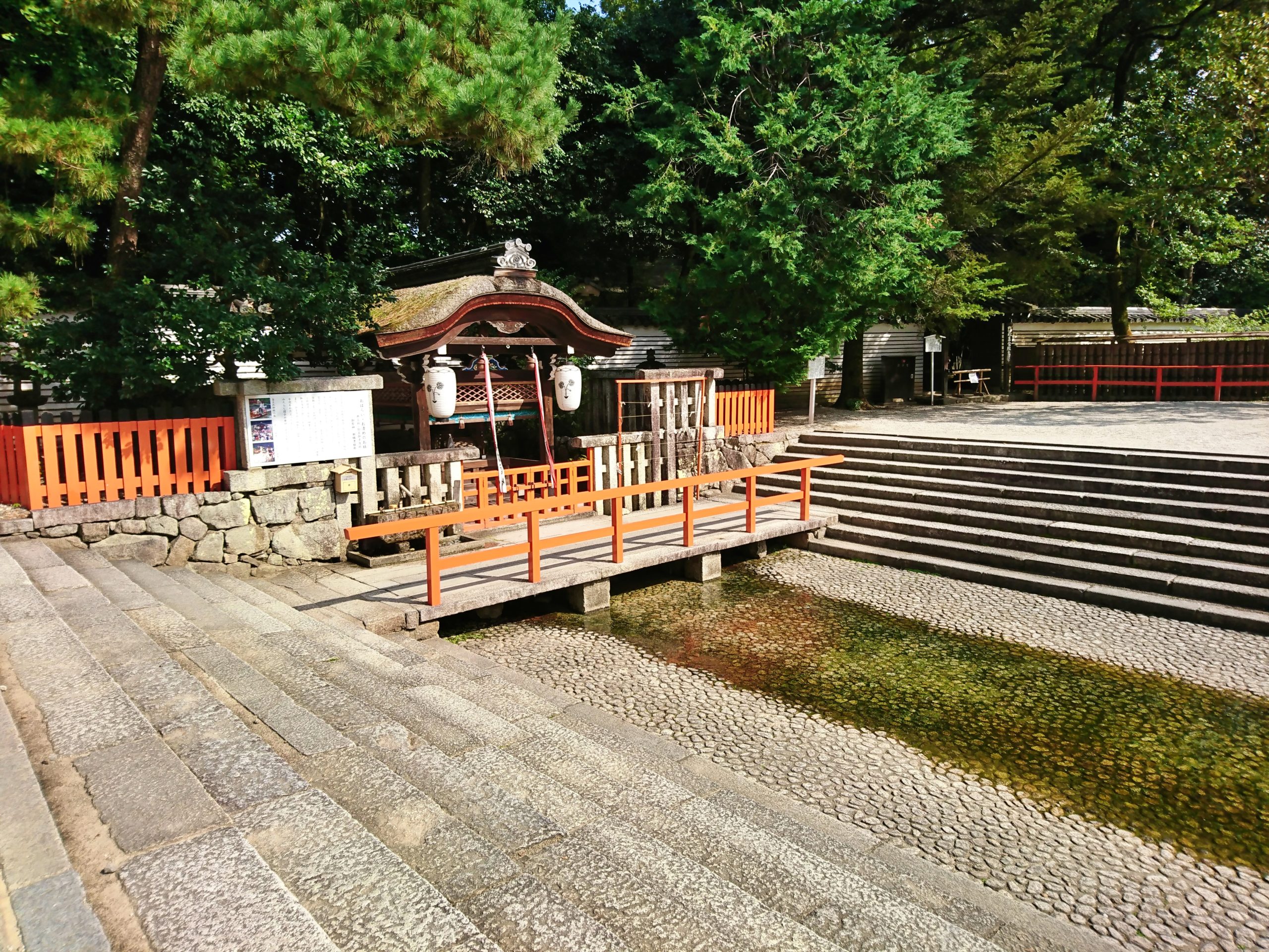 下鴨神社の御手洗川