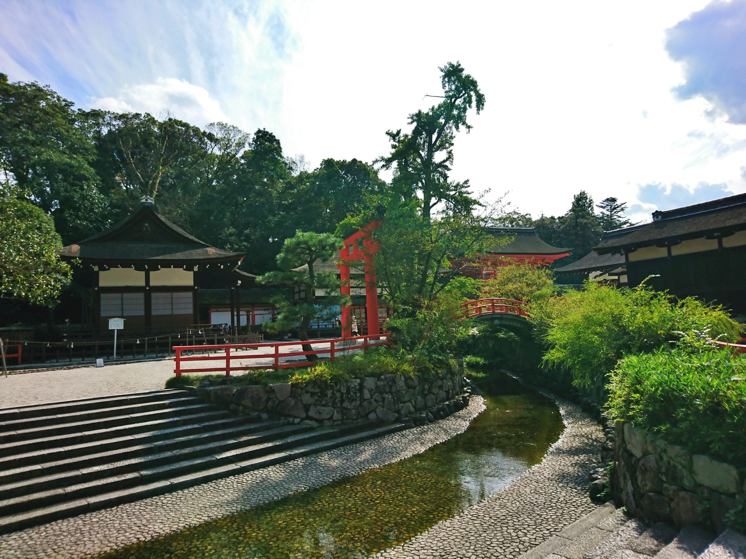 下鴨神社の御手洗川