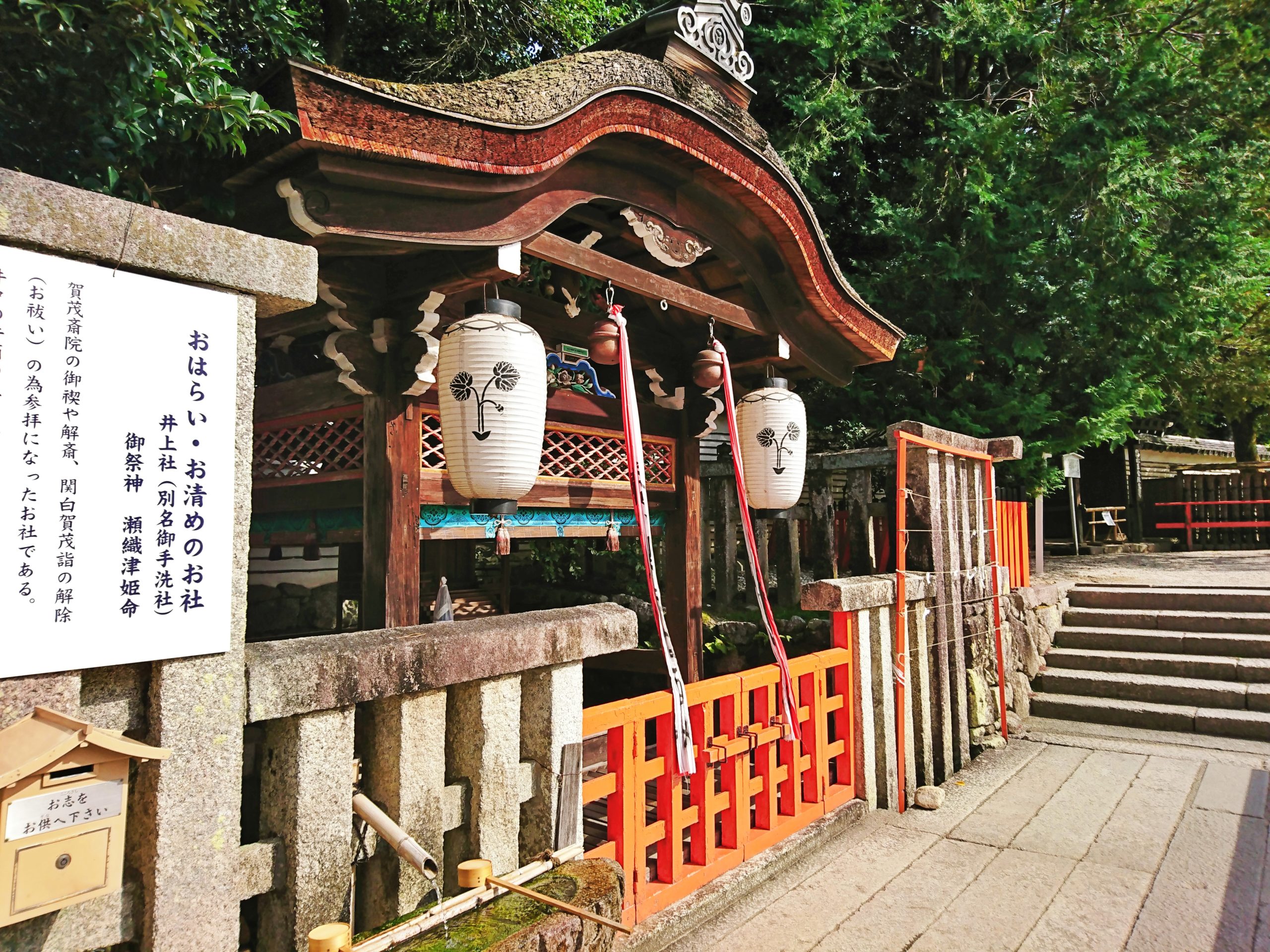 下鴨神社の御手洗社