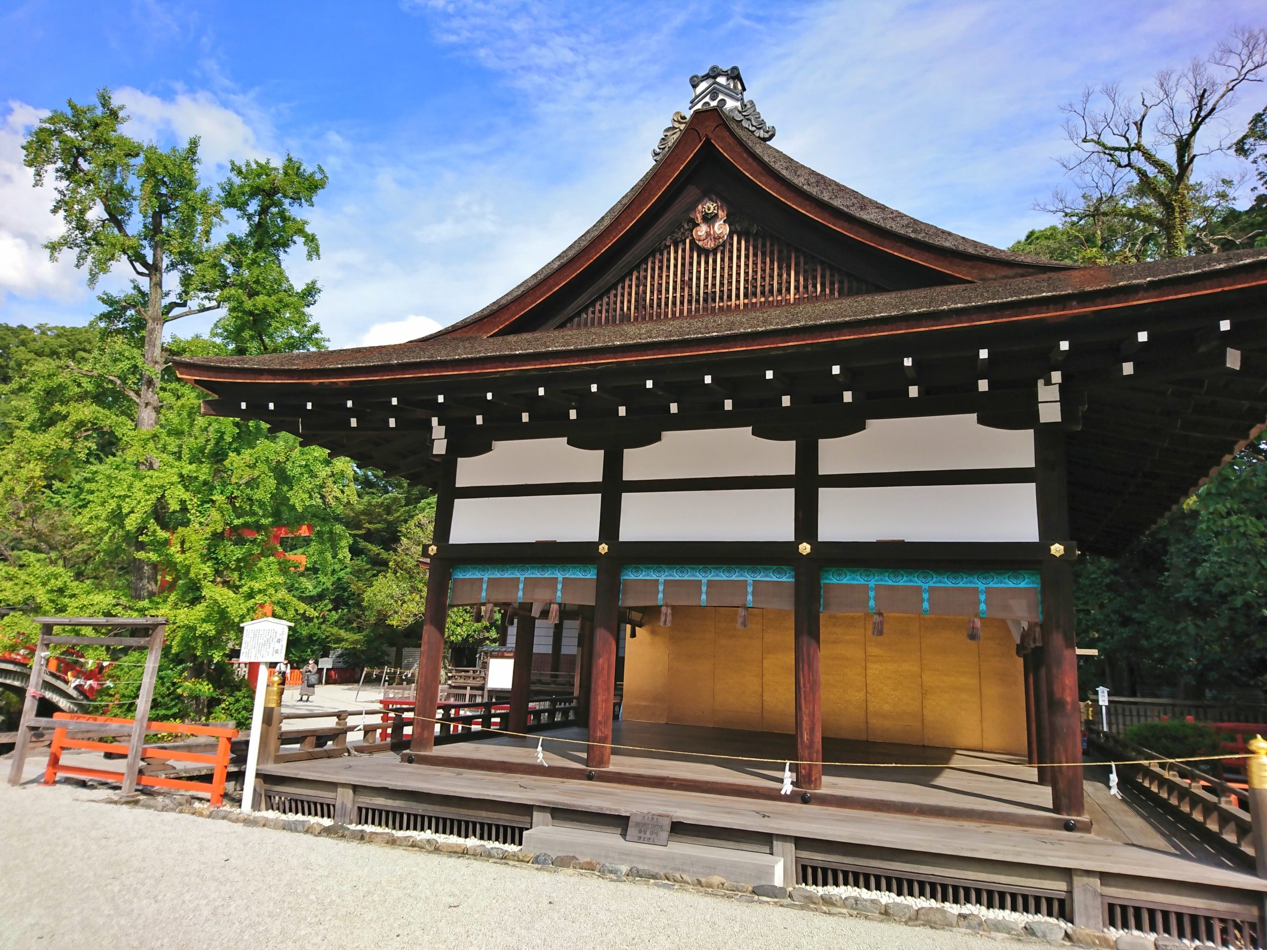 下鴨神社の橋殿