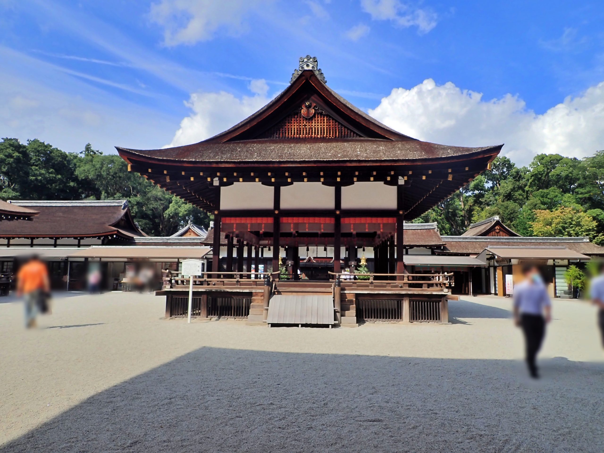 下鴨神社の舞殿