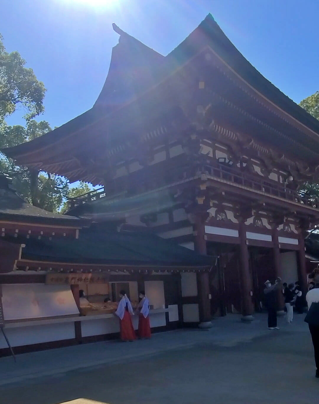 太宰府天満宮の境内